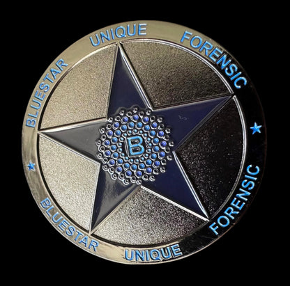 BLUESTAR® Forensic Challenge Coin - Out of Stock
