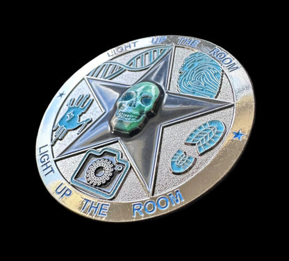 BLUESTAR® Forensic Challenge Coin - Out of Stock
