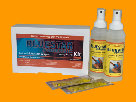 BLUESTAR® Forensic Training Mini Kit - ready to use