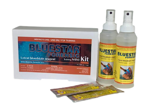 BLUESTAR® Forensic Training Mini Kit - Great for classrooms or training