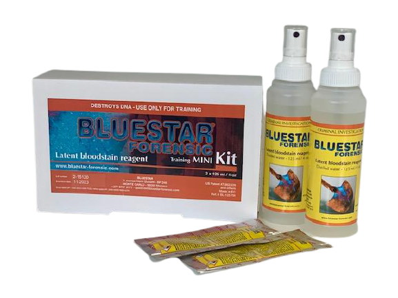 BLUESTAR® Forensic Training Mini Kit - Great for classrooms or training